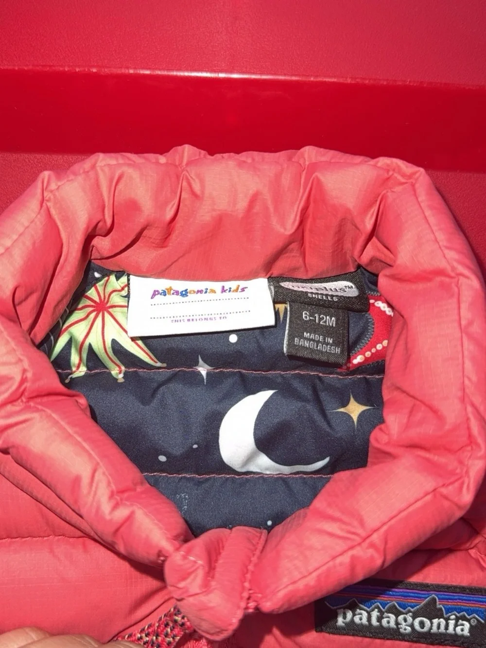 Patagonia Baby Down Sweater Jacket 6-12 months - NWOT